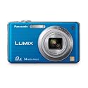 Panasonic Lumix DMC-FH20 14.1 MP Digital Camera with 8x Optical Image Stabilized Zoom and 2.7-Inch LCD (Blue)