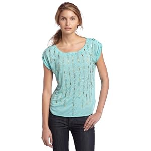 Buy Aryn K Ladies Tab Sleeve Top by Aryn K