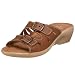 Fly Flot Women's Gitana Slide,Brown,39 EU (US Women's 8.5 M)