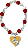 Arizona State Sun Devils School Charm Beaded Bracelet