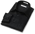 Geoffrey Beene Men's Long Sleeve Wrinkle Free Full Cut Sateen Solid Shirt