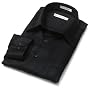 Geoffrey Beene Men's Point Collar Full Cut Sateen Woven Shirt