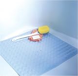 `No-Skid Bath and Shower Mat White