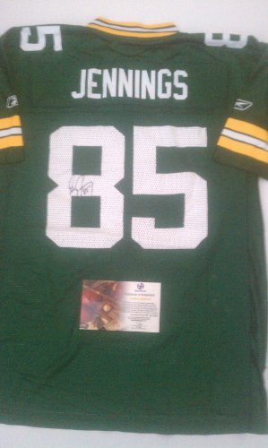 Greg Jennings Signed Green Bay Packers Jersey