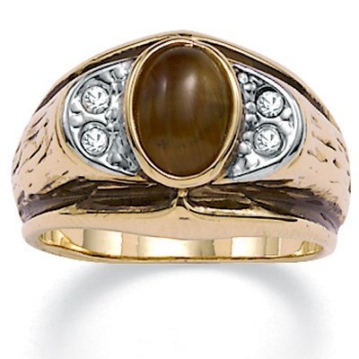 Men's Tiger's-Eye Ring