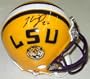 Labrandon Toefield Signed LSU Tigers Riddell Replica Mini Helmet