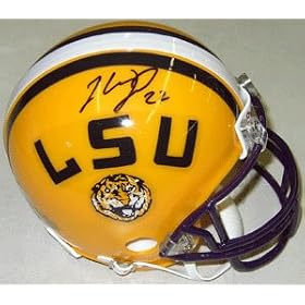 Labrandon Toefield Signed LSU Tigers Riddell Replica Mini Helmet