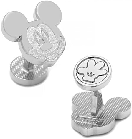 Silver Mickey Mouse Cufflinks