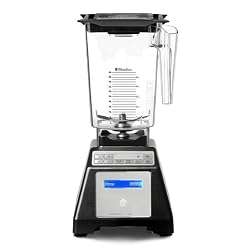 Blendtec WildSide HP3A Total Blender - 3 Qt (96 oz) Container & 4" Blade - BLACK