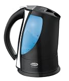 Breville JK155 Midnight Black Plastic Kettle with Stainless Steel trim