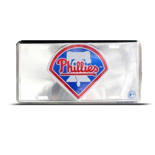 Philadelphia Phillies Mlb Metal Sport License Plate Wall Sign Tag