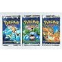 (3) Pokemon Basic Base Booster Packs Factory Sealed