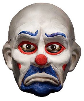 4498 The Joker Clown DX. Mask