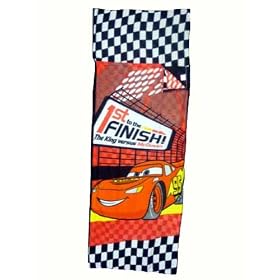 Matching Bedrooms Soft Disney Cars Kids Snuggle Sac Sleeping Bag with Attached Pillow and Carry Bag New