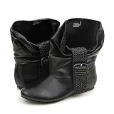 Bamboo Tinker15 Ankle Boots Black 10 Black