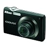 Nikon Coolpix S3000 Digitalkamera (12,0 Megapixel, 4-fach Weitwinkelzoom, 6,7cm (2,7-Zoll) Display) schwarz