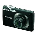 Nikon S3000 Digital Camera - Black (12MP, 4x wide Optical Zoom) 2.7 inch LCD