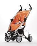 Quinny Zapp Ultra Compact 3D Folding Stroller Zapp Color: 2009 Mandarin / October