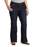 Levis Womens Plus-Size 580 Defined Waist Boot Cut Jean, Deep Melody, 16/Medium
