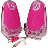 2-Piece AirWave 231 Multimedia Speaker System, Pink