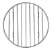 Harold Imports 6-Inch Round Cake Rack