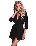 LUCY-BL-D Lucy Loungwear Robe - Dressing Gown in Two Colours
