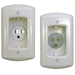 PowerBridge SSPBIW-6-WH Single Solution Flat Panel In-Wall Power Kit (Each, White)