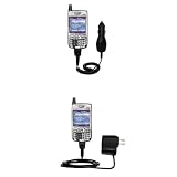 Gomadic for the PalmOne Treo 700p - Essential Kit for the PalmOne Treo 700p - includes Car and Wall Charger with Rapid Charge Technology - Gomadic Brand w/ TipExchange Technology