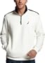 Nautica Men's 1/4 Zip Fleece Jacket,Sail White,X-Large