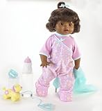 Little Mommy Real Loving Baby Walk & Giggle African-American Doll
