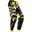 Thor MX Core Mod Men's Dirt Bike Motorcycle Pants w/ Free B&F Heart Sticker Bundle - Yellow