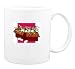 Mug with box, egg, broken
