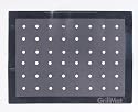 Elizabeth Karmel's Grill Friends 11-3/4-by-15-3/4-Inch Silicone Non-Stick Grilling Mat, Black