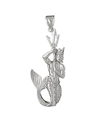 Clevereves 14K White Gold Pendant Poseidon 12.3 - Gram(s)