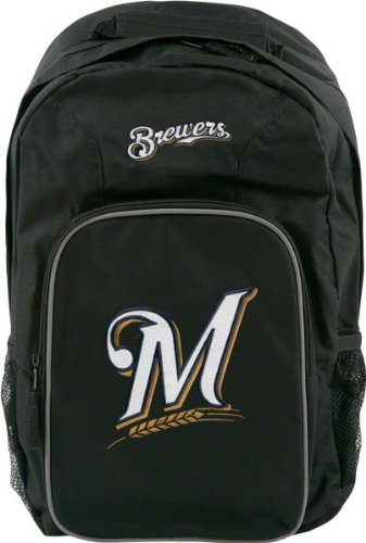 Milwaukee Brewers Black Youth Southpaw Backpack