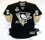 Maxime Talbot Pittsburgh Penguins 09 Cup Reebok Premier Home Jersey - Medium