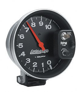 Auto Meter 233903 Autogage Pedestal Mount Monster Shift-Lite Tachometer Gauge Auto Meter 233903 Autogage Pedestal Mount Monster Shift-Lite Tachometer Gauge