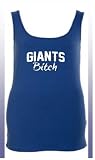 Giants Bitch in Charge Football Female Tank Top