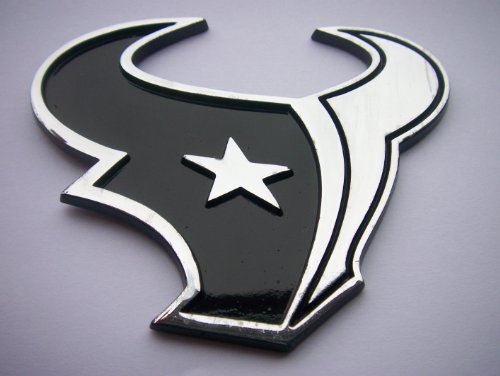 Houston Texans Metal Auto Emblem