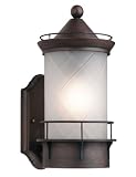 Chatham Nautical Bronze Outdoor Wall Fixture - 14.25 inches tall