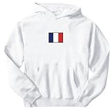 Sweatshirt White  Flag Transfer Martinique  State Country