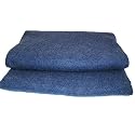 Hugger Mugger Deluxe Wool Yoga Blanket (Navy)