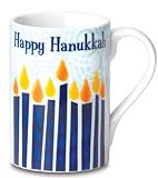 HAPPY HANUKKAH 12 OZ MUG