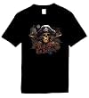 Pirates Dead Men Tell No Tales Skull T-Shirt; Great Gift Ideas for Adults, Men, Boys, Youth, & Teens, Collectible Novelty Shirts