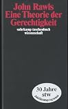 Eine Theorie der Gerechtigkeit - F&uuml;r Mard - Taschenbuch-Wissenschaft - John Rawls, John B. Rawls