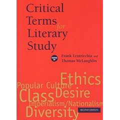 Critical Terms for Literary Study