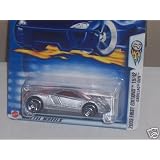 Mattel Hot Wheels 2003 First Editions 1:64 Scale Silver Cadillac Cien Die Cast Car #027 by Mattel