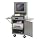 Edsal CSC6625GY 24-1/2-Inch Wide by 22-1/2-Inch Deep by 62-3/4-Inch High Mobile LCD Monitor Computer Cabinet, Light Grey