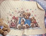 Bear Hugs Quilt Stamped Cross Stitch Kit, Craft Kit