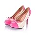 Charm Foot Sweet Lady Womens Platform High Heel Stiletto Mary Jane Pump